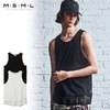 MSML MESH LAYERED TANKTOP M11-02B1-CS03画像