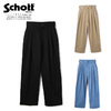 Schott Women's BOYFRIEND PANTS 3226000画像