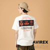 AVIREX NAVAL SHEETING PATCHED T-SHIRT 6123343画像