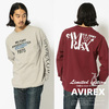 AVIREX STENCIL LONG SLEEVE T-SHIRT 6123329画像