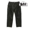 grn outdoor HIASOBI CAMPER LOOSE PANTS BLACK DENIM GO2324Q画像