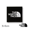 THE NORTH FACE TNF Square Logo Sticker Mini BLACK NN32228-K画像