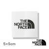 THE NORTH FACE TNF Square Logo Sticker Mini WHITE NN32228-W画像