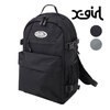 X-girl OVAL LOGO BACKPACK 105222053001画像