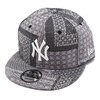 NEW ERA 9FIFTY ペイズリー パッチワーク ニューヨーク・ヤンキース ブラックペイズリー 13059166画像