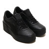 PUMA CALI WEDGE EMBROIDERY WNS Puma Black-Ebony 385249-02画像