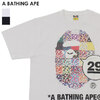 A BATHING APE 22SS 29TH ANNIVERSARY APE HEAD TEE 1I20-110-005画像