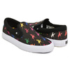 DC SHOES AW MANUAL SLIP-ON BLACK GRAPHIC DM221116-BGP画像