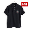 HELLY HANSEN S/S Sail Number Polo BLACK HH32219-K画像