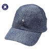 POST OVERALLS 3903 POST Ball Cap 11 chambray indigo画像