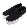 VANS CLASSIC SLIP-ON STACKFORM RIB KNIT BLACK/TRUE WHITE VN0A7Q5RB11画像