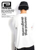 reversal BACK-W PEs MVS BIG SILHOUETTE LONG SLEEVE -WHITE- RV22SS101画像