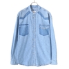 Maison Martin Margiela Band Collar Denim Western shirt S51DL0396-S30815画像