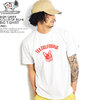 The Endless Summer TES ASH GRAY COLLEGE BUHI BIG T-SHIRT -RED- FH-2574316画像