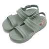 HUNTER W BLOOM ALGAE FOAM SANDAL Sweet Gale Green WFD4036EVA-SWG画像