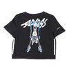 adidas W APXJ クロップドTシャツ BLACK HF5116画像