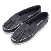 MINNETONKA TASSEL MOCCASIN NAVY 209TJ画像