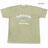 BARNS VINTAGE-LIKE S/S T-SHIRT "SUN SHINE" BR-22291画像