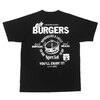 RHC Ron Herman AMERICAN FOODS Burgers Tee BLACK画像
