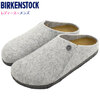 BIRKENSTOCK ZERMATT RIVET FELT Light Grey 1015080画像