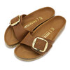 BIRKENSTOCK MADRID BIG BUCKLE COGNAC / NATURAL LEATHER OILED 1006525画像