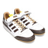 adidas FORUM LO 84 - M&Ms CREW FOOTWEAR WHITE/CARD BOARD/DARK BROWN GY6313画像