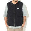 STUSSY Diamond Quilted Vest 115637画像