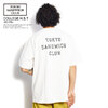 TOKYO SANDWICH CLUB T.S.C-COLLEGE H.S.T -WHITE-画像