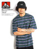 BEN DAVIS MULTI BORDER S/S TEE -D.GREEN- C-2580009画像