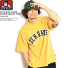 BEN DAVIS COLLEGE LOGO ULTRA HEAVY TEE -YELLOW- C-2580027画像