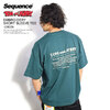 B-ONE-SOUL TOM and JERRY EMBROIDERY SHORT SLEEVE TEE -GREEN- I-2570900画像