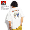 BEN DAVIS BARBERSHOP EMBROIDERY TEE -WHITE- C-2580005画像
