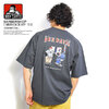 BEN DAVIS BARBERSHOP EMBROIDERY TEE -CHARCOAL- C-2580005画像