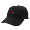 POLO RALPH LAUREN Classic Baseball Cap Black Red画像