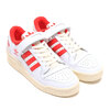 adidas FORUM 84 LOW FOOTWEAR WHITE/VIVID RED/CREAM WHITE GY5848画像