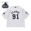 X-LARGE NUMBERING FOOTBALL TEE WHITE 101222011040画像