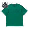 X-LARGE EMBROIDERY COLLEGE LOGO S/S TEE GREEN 101222011034画像