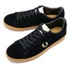FRED PERRY SPENCER SUEDE BLACK B3322-220画像