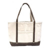 PARROTT CANVAS TRADESMAN TOTE(M) MADE IN U.S.A. natural x rust画像