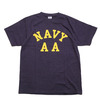 DUBBLE WORKS Lot.22233005-01 NAVY AA S/S Printed T-Shirt画像