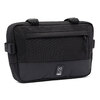 CHROME DOUBLETRACK FRAME BAG MD BLACK BG337-BK画像