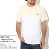 FRED PERRY Towelling Pique Panel Polo S/S Crew M3667画像