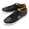 FRED PERRY BASELINE LEATHER BLACK B1228-102画像