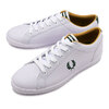 FRED PERRY BASELINE LEATHER WHITE B1228-100画像
