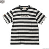 Deus Ex Machina HEMP STRIPE TEE (PHANTOM STRIPE) 2211521画像