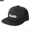 BLUCO 6PANEL CAP -Logo- (BLACK) OL-213-022画像