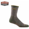 DARN TOUGH VERMONT Men's Hiker Micro Crew Midweight Hiking Sock Taupe 1466画像