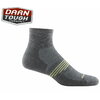 DARN TOUGH VERMONT Men's Element Quarter Lightweight Athletic Sock4.7 star rating Gray 1102画像