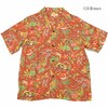 SUN SURF S/S RAYON HAWAIIAN SHIRT - HALEKULANI - SS38801画像