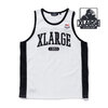 X-LARGE XL BASKETBALL JERSEY WHITE 101222013002画像